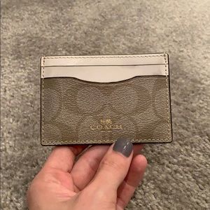 5 comp Coach card holder